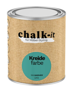 Kreidefarbe Chalk-it (20) Sea Waves 0,75L Shaby Chic Möbel Holzlack Natur Vintage Möbellack