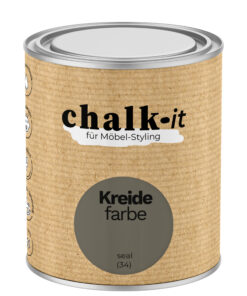 Kreidefarbe Chalk-it (34) Seal 0,75L Shaby Chic Möbel Holzlack Natur Vintage Möbellack