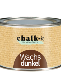 Möbelwachs Chalk-it Möbelschutz 400ml Dunkel Holzwachs Pflege Kreidefarbe