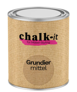 Sperrgrund Chalk-it Weiß Isolliergrund für Kreidefarbe Holz Grundierung 0,75L