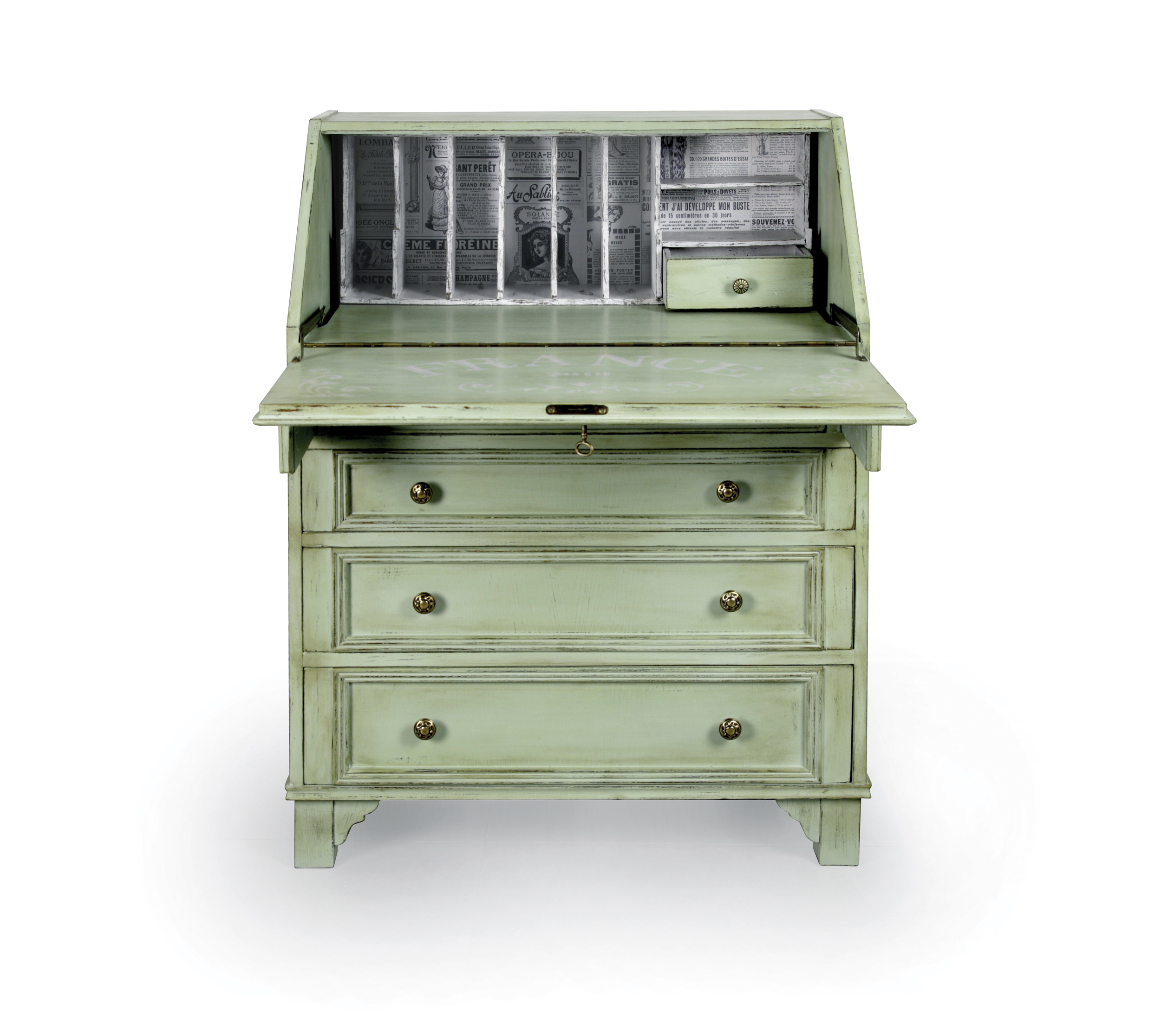 Klarlack Chalk-it 750ml Matt Möbel Versiegelung Holzlack Farblos Möbellack Kreidefarbe – Bild 4