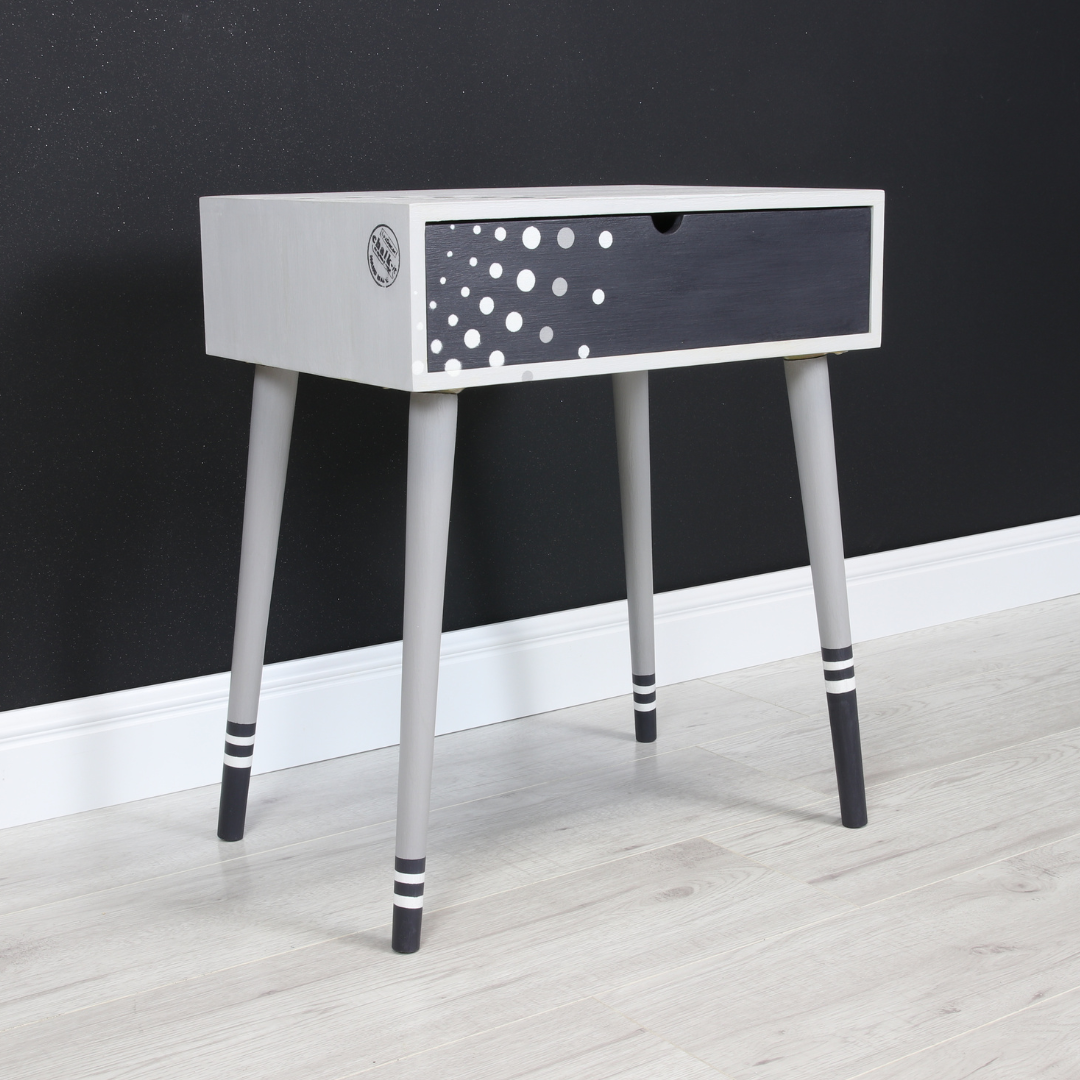 Dekorschablone Chalk-it Schablone Malerschablone Möbel Holz Kreiderfarbe Symmetric 701 – Bild 7