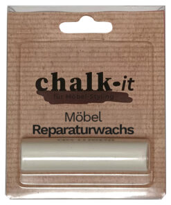 Chalk-it Reparatur Weichwachs Weiss Füllstift Kratzer Holzwachs Korrektur Stift