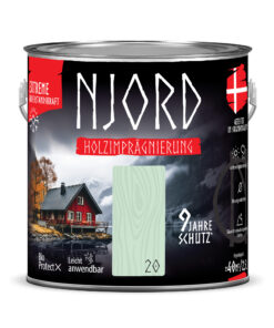 Holzschutz Holzimprägnierung (20) Nordische Gräser 2,5L Wetterfest Holzlack Schutzlack bis zu 9 Jahre Schutz Njord
