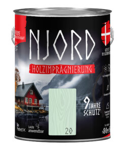 Holzschutz Holzimprägnierung (20) Nordische Gräser 5L Wetterfest Holzlack Schutzlack bis zu 9 Jahre Schutz Njord