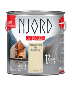 Holzschutz UV Beständig UV Blocker 2,5L Farblos Naturholz Schutz Holzimprägnierung - bis zu 12 Jahre Schutz