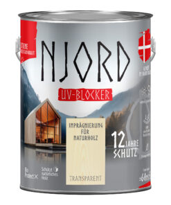 Holzschutz UV Beständig UV Blocker 5L Farblos Naturholz Schutz Holzimprägnierung - bis zu 12 Jahre Schutz
