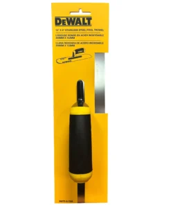 DeWalt Profi Pool-Kelle Edelstahl 356x102mm Bodenlegerkelle Halbrund Beton Estrich 3-722