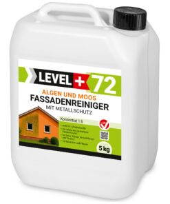 Fassadenreiniger 5kg Algen Moos Pilze Entferner Sofort Wirkend Konzentrat L+72