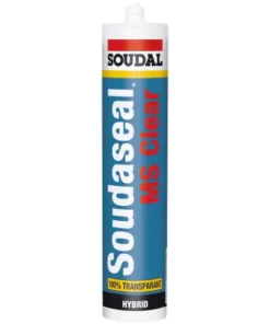 Soudal Ms Clear 290ml Klebstoff Dichtstoff Fugen Transparent Dauerelastisch