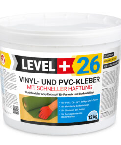 Vinylkleber PVC LVT CV Paneele Fliesen Teppich Kleber 12kg Flex Klebstoff Innenbereich Schnelle Haftung L+26