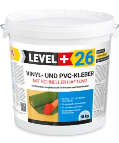 Alternative view of Vinylkleber PVC LVT CV Paneele Fliesen Teppich Kleber 18kg Flex Klebstoff Innenbereich Schnelle Haftung L+26 + Dreieckzahnspachtel