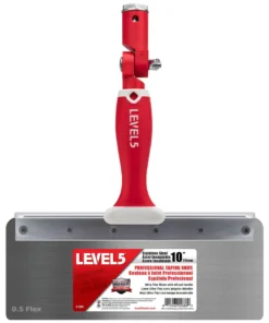 LEVEL5 Fassadenspachtel 10"/254mm Flex Klinge Edelstahl Offset Griff 5-383