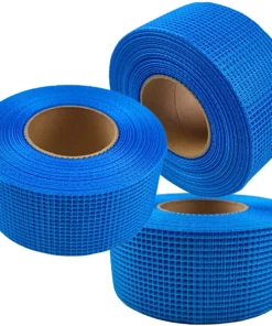 Gitterband 3x45m Glasfaser Fugenband 50mm Selbstklebend Gipskarton Rissband
