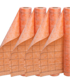 Dichtbahn 120m² Entkopplungsmatte Dichtvlies Markiert UV-beständig Dusche LEVEL+ HQ1200