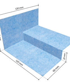 Alternative view of Stufenecke Links 20mm Bodengleiche Dusche Gefällenecke Ausgleich Dichtecke LEVEL+ B04