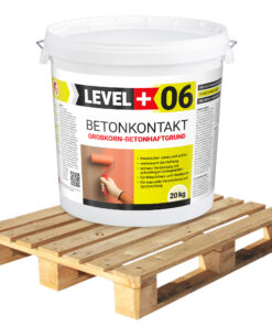 Betonkontakt 20kg x 24 Haftbrücke Auf OSB-Platten und Holz Palette 480kg LEVEL+06