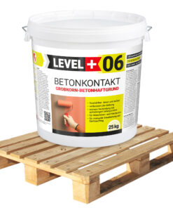 Betonkontakt 25kg x 24 Haftbrücke Auf OSB-Platten und Holz Palette 600kg LEVEL+06