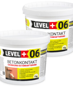 Betonkontakt Haftbrücke Putzgrund Grundierung Betongrundierung 14Kg LEVEL+06