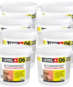 Betonkontakt Haftbrücke Putzgrund Grundierung Betongrundierung 200Kg LEVEL+06