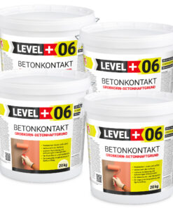 Betonkontakt Haftbrücke Putzgrund Grundierung Betongrundierung 80Kg LEVEL+06