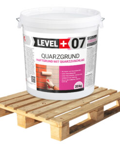 Haftgrund Quarzgrund 20Kg x24 weiße Grundierung Trenngrund Palette 480kg LEVEL+07