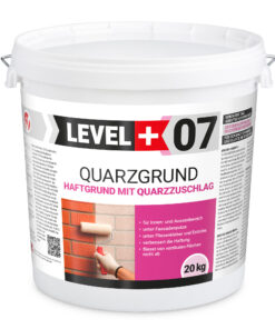 Alternative view of Quarzgrund Putz Grundierung Putzgrund Haftputzgrund 40Kg + Streichroller 25cm Mikrofaser LEVEL+07