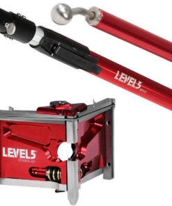 LEVEL5 Profi Set Ecken Finisher 3" + Teleskopstiel 36-52" für Trockenbau 4-537