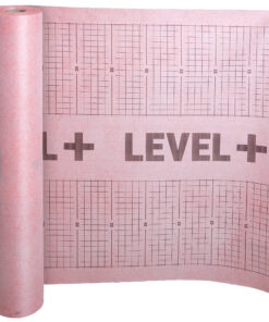 Abdichtungsbahn Entkopplungsmatte 180m² Dichtbahn Robuste Membran Bad Terrase Dusche Level+ TPO