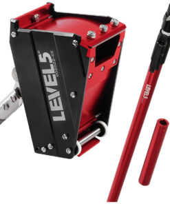 LEVEL5 Profi 2"Nail Spotter Schraubenlöchenfüller + Teleskopstiel Set 4-570