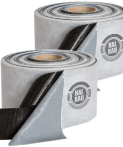 Butyldichtband 40m Butylband Selbstklebeband Butylkautschuk Abdichtband Halbau HS04