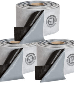 Butyldichtband 60m Butylband Selbstklebeband Butylkautschuk Abdichtband Halbau HS04