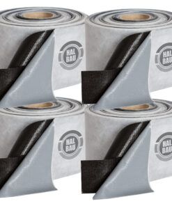 Butyldichtband 80m Butylband Selbstklebeband Butylkautschuk Abdichtband Halbau HS04