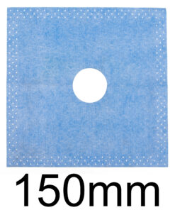 Wandmanschette 1 St. Dichtmanschette 150mm Dehnzone 27-50mm Balkone Bad Rohrabdichtung HALBAU HN04