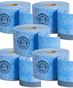 Wannendichtband 125m Badewanne Dichtband mit Butylklebstreifen Duschwanneband Halbau HN05