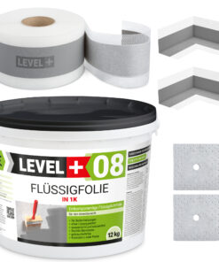 Dichtset Abdichtung Set Flüssigfolie Bad Dusche Küche LEVEL+ SET18