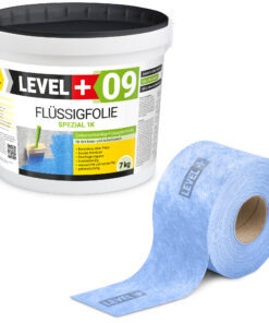 Dichtset Spezial Flussigfolie 7kg Dichtband 10m Abdichtung Bad Balkon Dusche LEVEL+ SET73