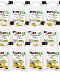 Tiefengrund Spezial Tiefengrund mit Kaliwasserglas Grundierung 60L LEVEL+05