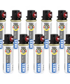 Gaskartusche für Nagler 100mm/40ml bis 500 Schüsse für Beton und Stahl 10 St. HALBAU HB35