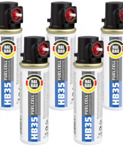 Gaskartusche für Nagler 100mm/40ml bis 500 Schüsse für Beton und Stahl 5 St. HALBAU HB35