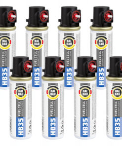 Gaskartusche für Nagler 100mm/40ml bis 500 Schüsse für Beton und Stahl 8 St. HALBAU HB35
