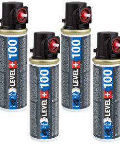 Gaskartusche 100mm, 40ml Ersatzgas für Nagler 4 St. Fuel Cell LEVEL+100