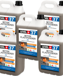 Beton Plastifizierer FX Beton-Zusatzmittel Betonverflüssiger Estrich Verzögerer 25L LEVEL+37