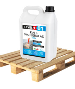 Kaliwasserglas Pur 5L x 108 St. Konservierung Imprägnierung 540L Palette LEVEL+01