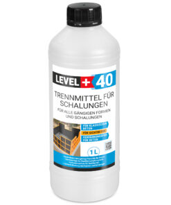 Trennmittel für Formen und Schalungen 1L Schalungsöl Umweltfreundlich Verfärbungsfrei Gips- Betontrennmittel LEVEL+40