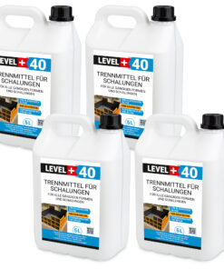 Trennmittel für Formen und Schalungen 20L Schalungsöl Umweltfreundlich Verfärbungsfrei Gips- Betontrennmittel LEVEL+40