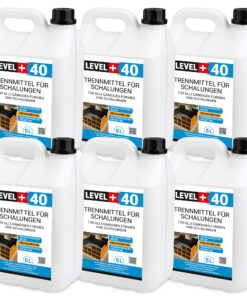 Trennmittel für Formen und Schalungen 30L Schalungsöl Umweltfreundlich Verfärbungsfrei Gips- Betontrennmittel LEVEL+40