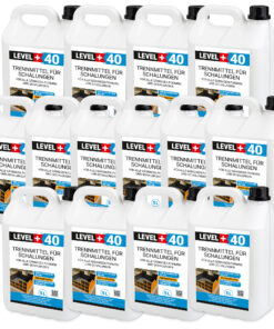 Trennmittel für Formen und Schalungen 70L Schalungsöl Umweltfreundlich Verfärbungsfrei Gips- Betontrennmittel LEVEL+40